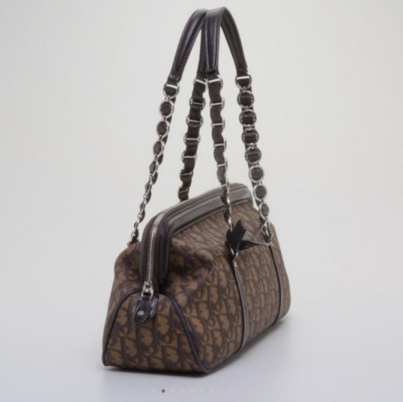 💕HP💕Gorgeous Authentic Dior Trotter Romantique Satchel💕 - Picture 2 of 15